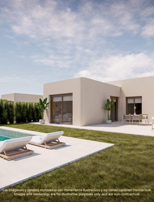 Casa con terreno de 3 dormitorios en Corvera