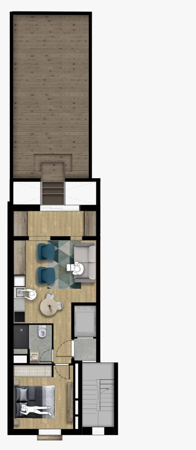 Apartamento de 1 dormitorio en Barcelona — imagen 13