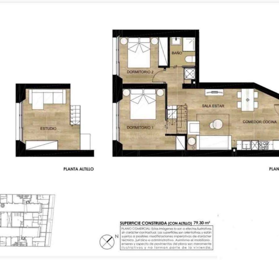 Apartamento de 2 dormitorios en Barcelona — imagen 10
