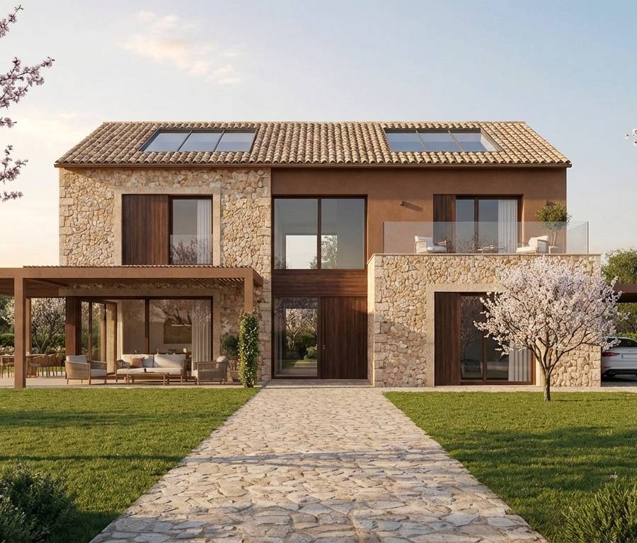 Plot in VENTA EL MALLORCA CON PROYECTO PARA DOS VIVIENDAS — imagen 2