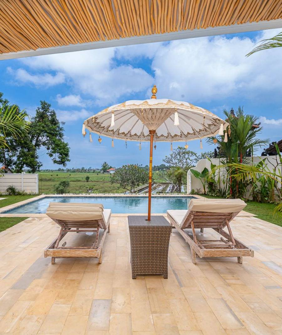 Villa Familiar Leasehold de 4 Dormitorios en Kaba Kaba con Vistas al Arrozal y al Volcán — imagen 6