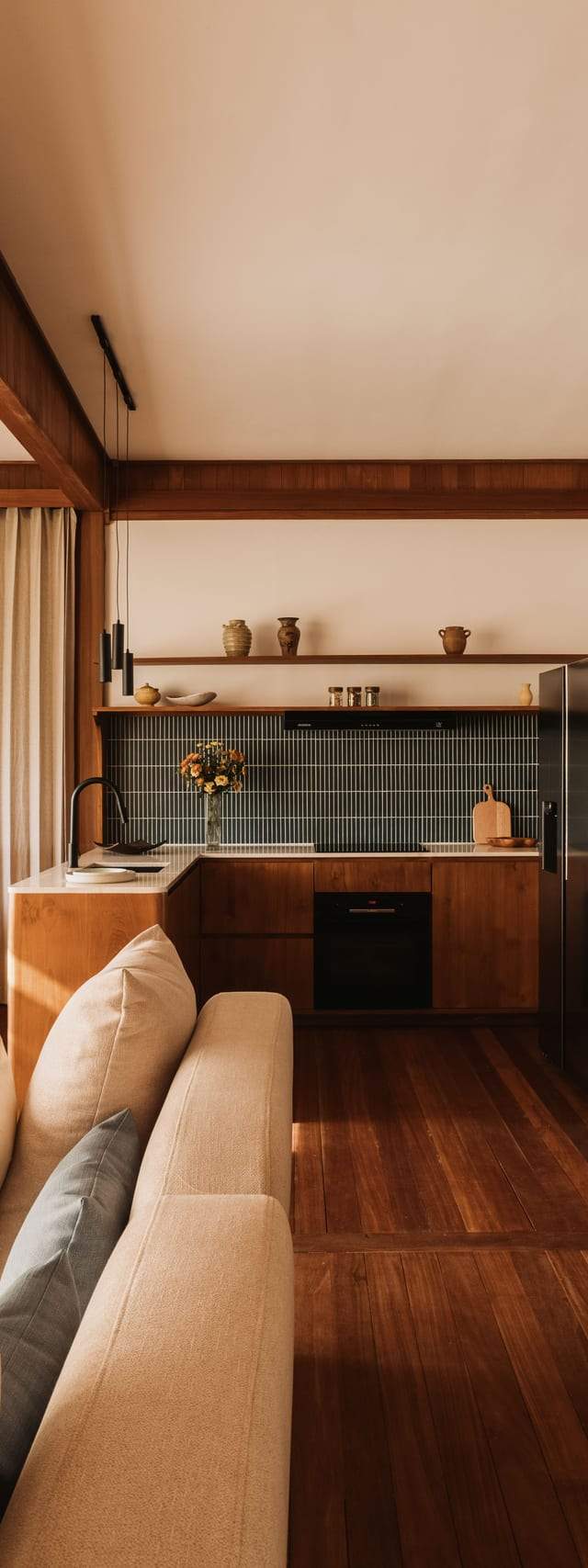 Villa Leasehold de Madera Moderna en Buduk, Canggu — imagen 3