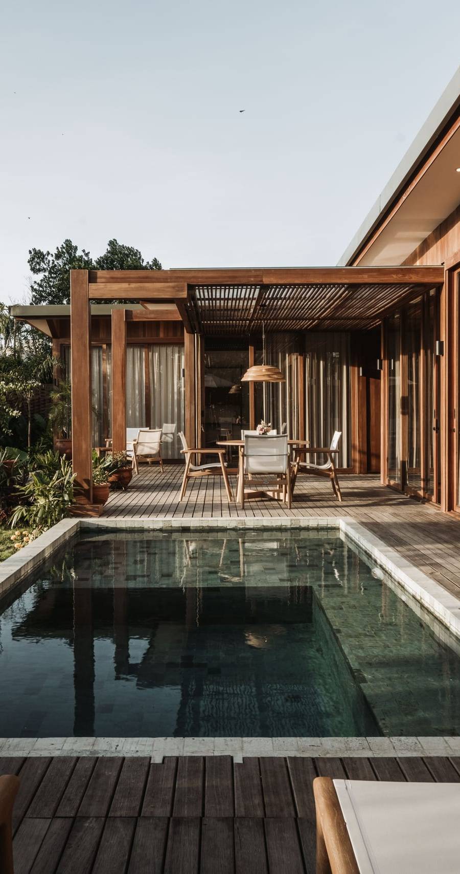 Villa Leasehold de Madera Moderna en Buduk, Canggu — imagen 19