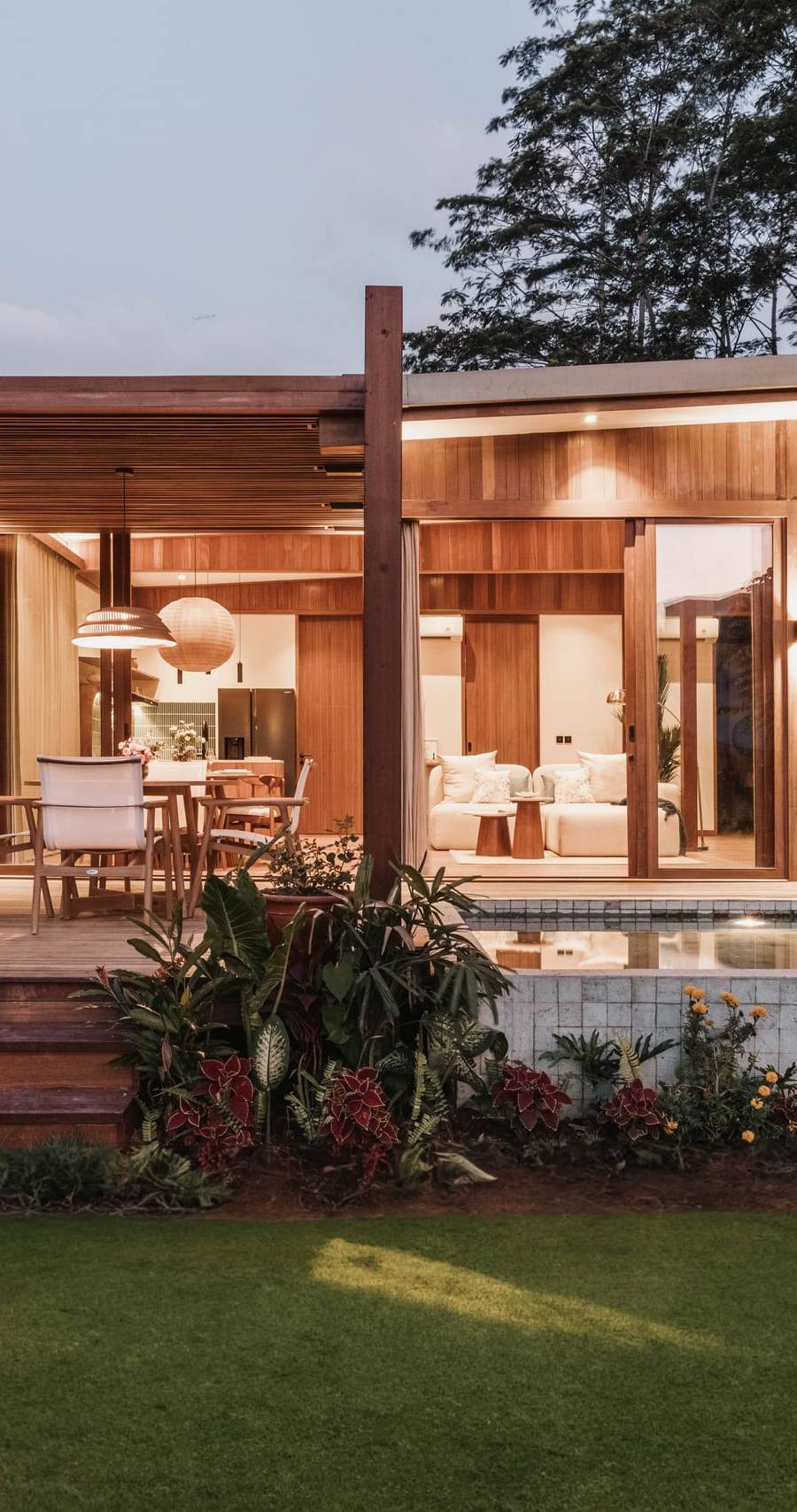 Villa Leasehold de Madera Moderna en Buduk, Canggu — imagen 34