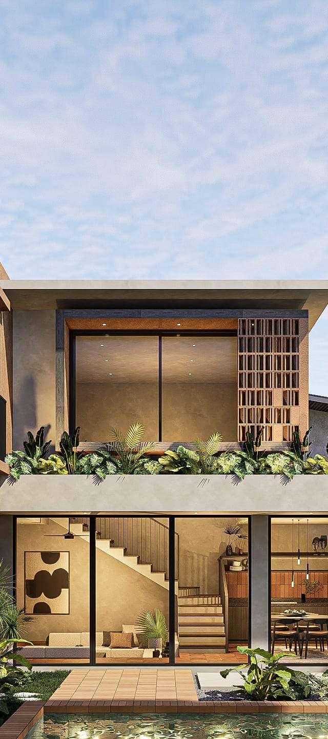 Únicas Villas de Estilo Terracota en Kedungu — imagen 5