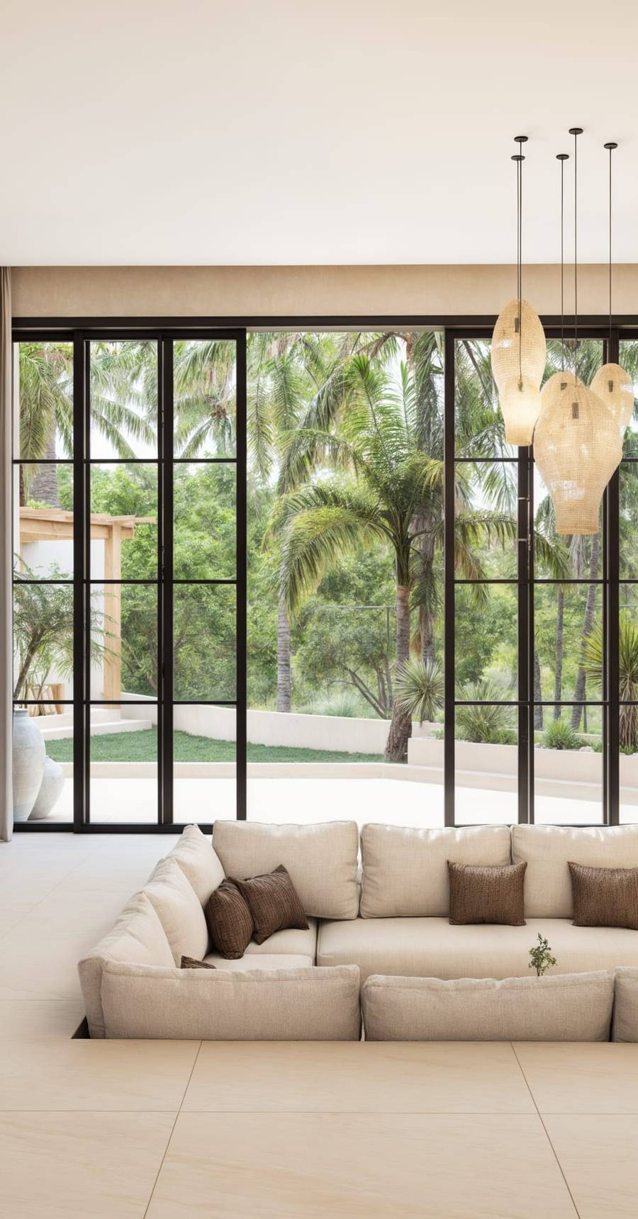 Villa Mediterránea de Selva de 3 Dormitorios con Doble Piscina Privada — imagen 14