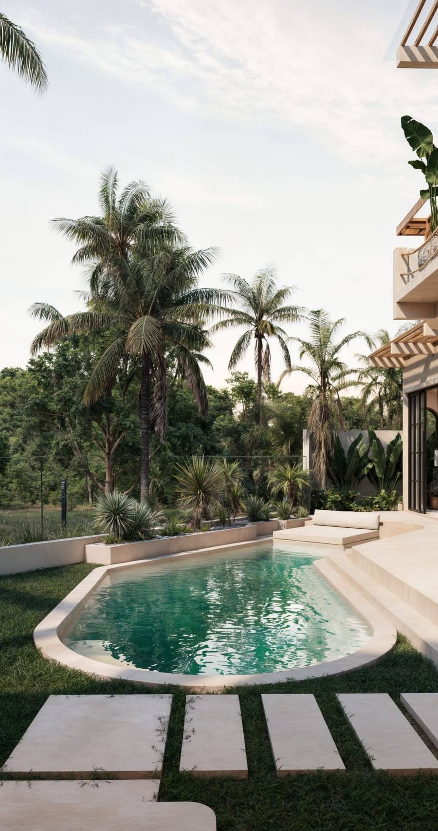 Villa Mediterránea de Selva de 3 Dormitorios con Doble Piscina Privada — imagen 15
